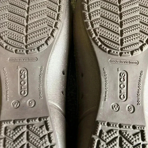 Crocs Tortoise Cap Toe Flats Ballet Slip On - Picture 7 of 7